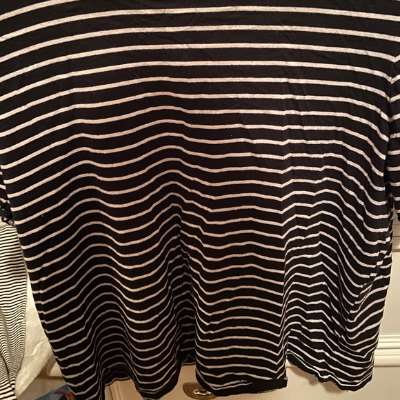 Plus Size Striped Shirt - Picture 2 of 2